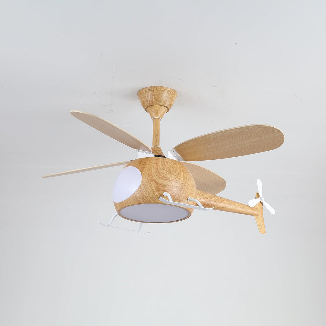 Lampa sufitowa wentylatora Heli Breeze dla dzieci
