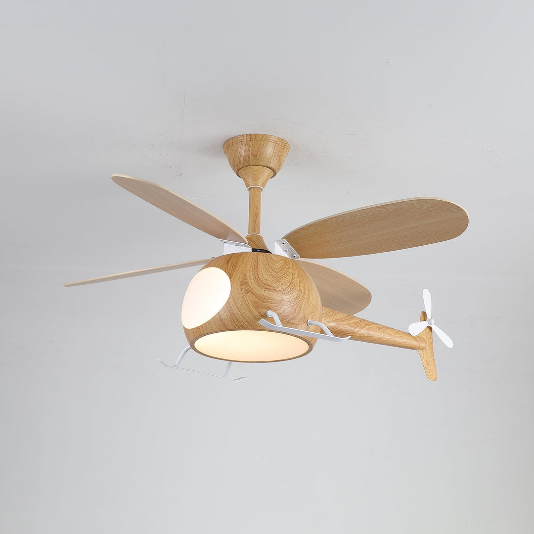 Lampa sufitowa wentylatora Heli Breeze dla dzieci