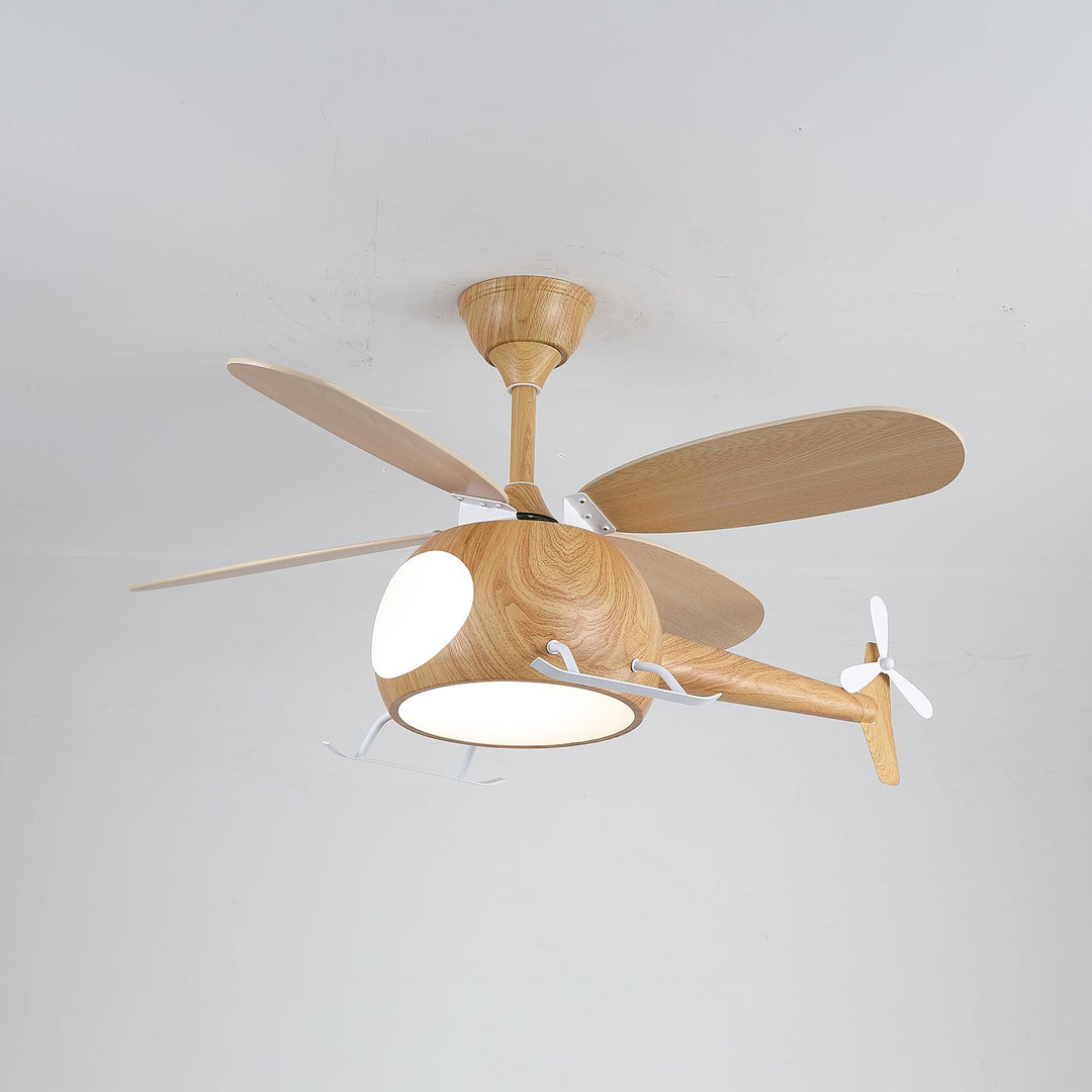 Lampa sufitowa wentylatora Heli Breeze dla dzieci