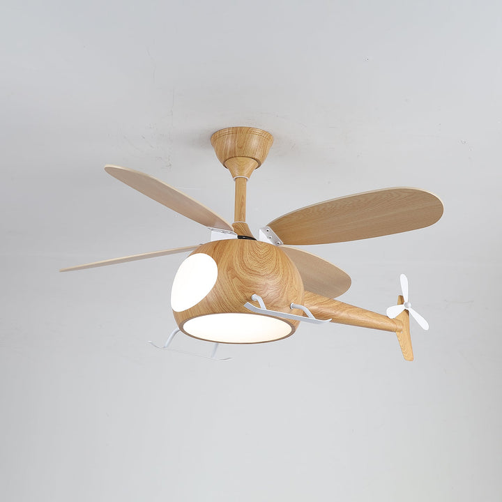 Lampa sufitowa wentylatora Heli Breeze dla dzieci