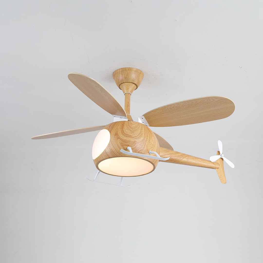 Lampa sufitowa wentylatora Heli Breeze dla dzieci