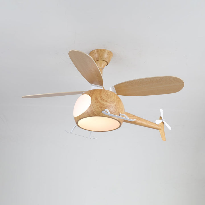 Lampa sufitowa wentylatora Heli Breeze dla dzieci