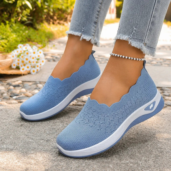 Wavella – Lekkie Buty Slip-On do Chodzenia dla Kobiet