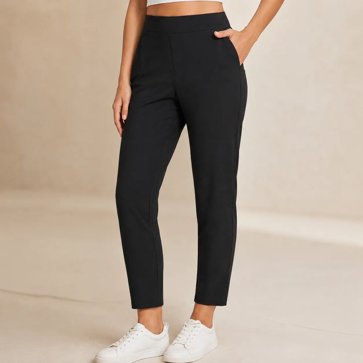 Wearlyn – Spodnie 7/8 z wysokim stanem i głębokimi kieszeniami