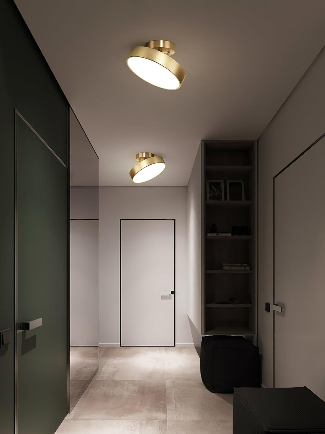 Lampa sufitowa Hero z obrotowym kloszem