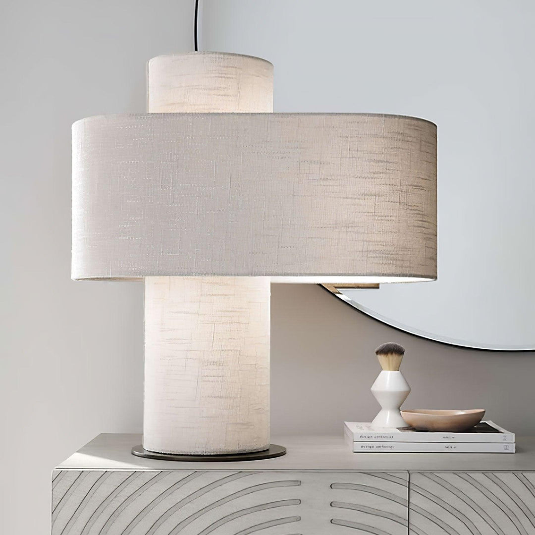 Lampa stołowa Heron z podświetleniem