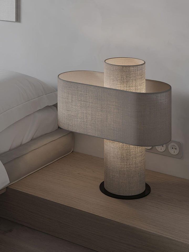 Lampa stołowa Heron z podświetleniem