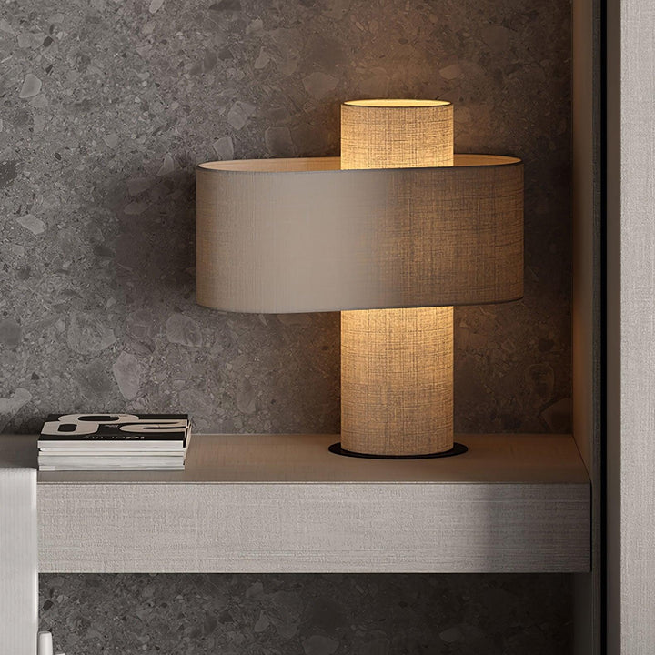 Lampa stołowa Heron z podświetleniem