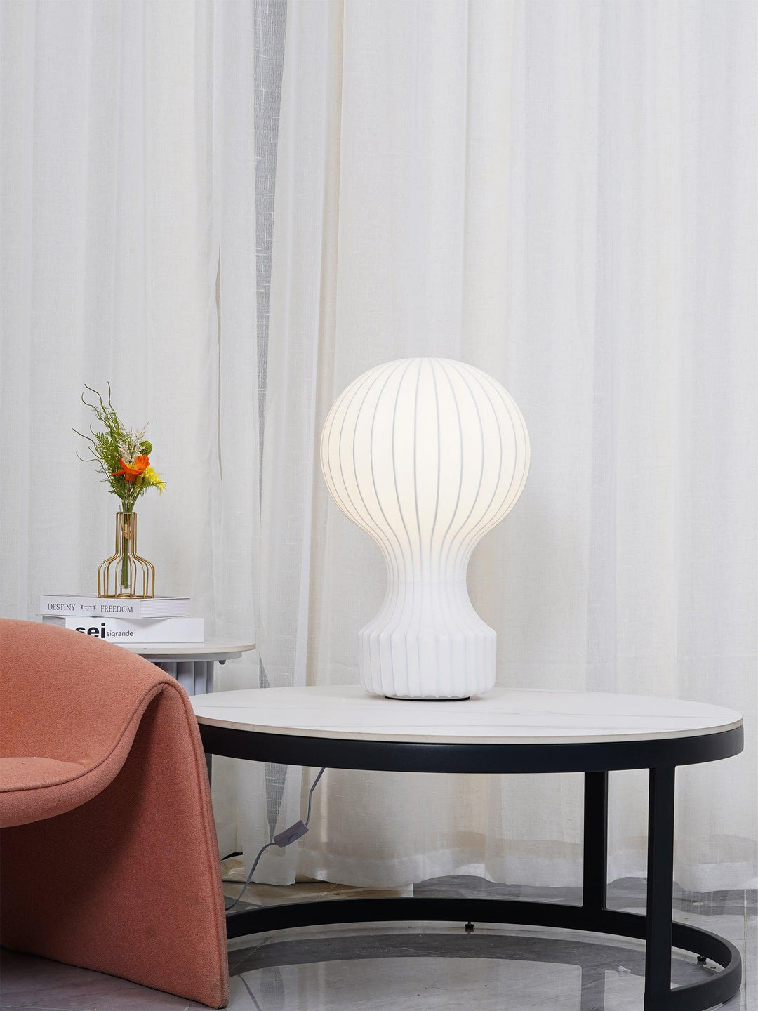 Lampa Stołowa w Kształcie Balonu Na Gorące Powietrze