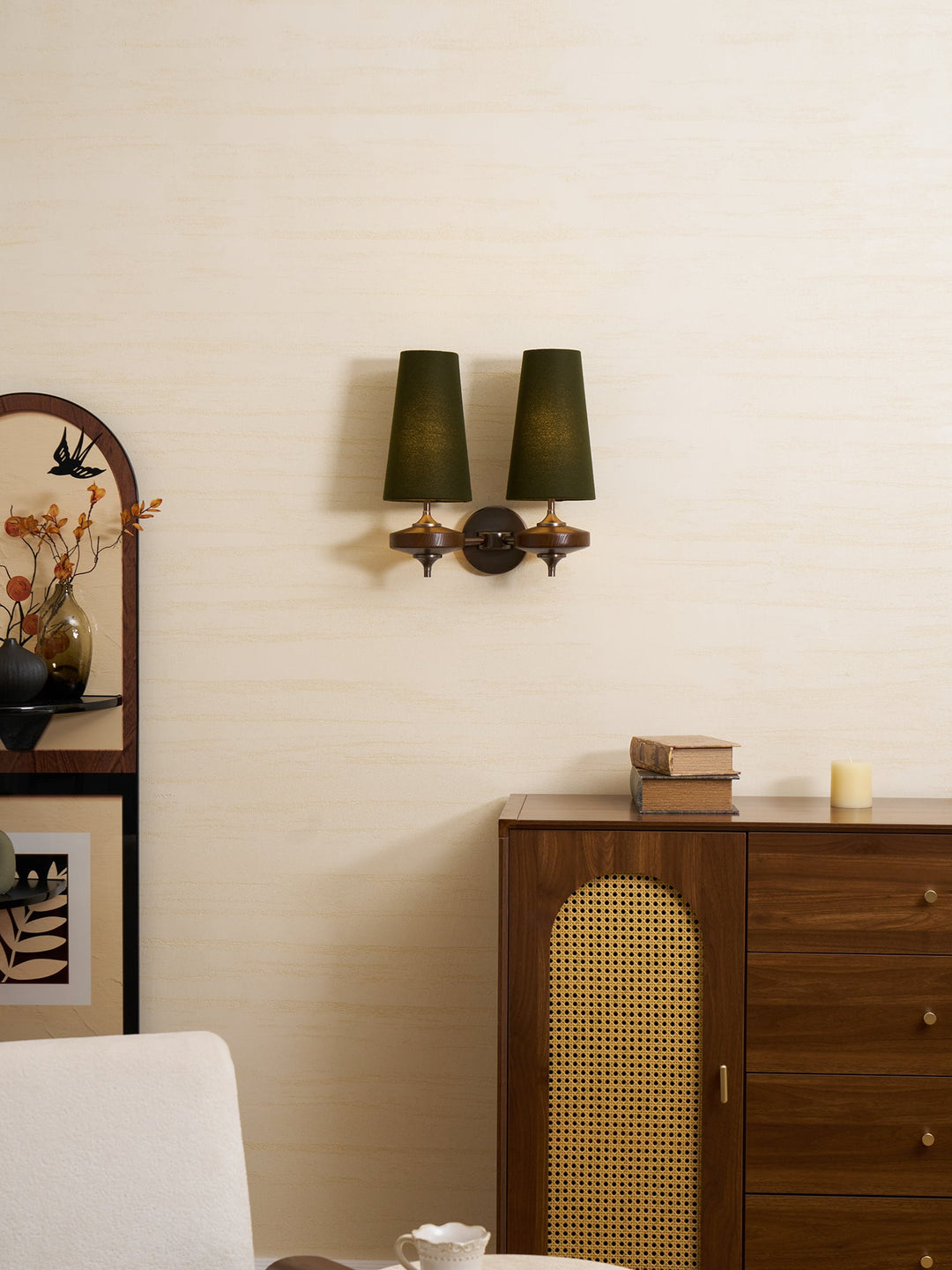 Kinkiet Orlan Twin Shade