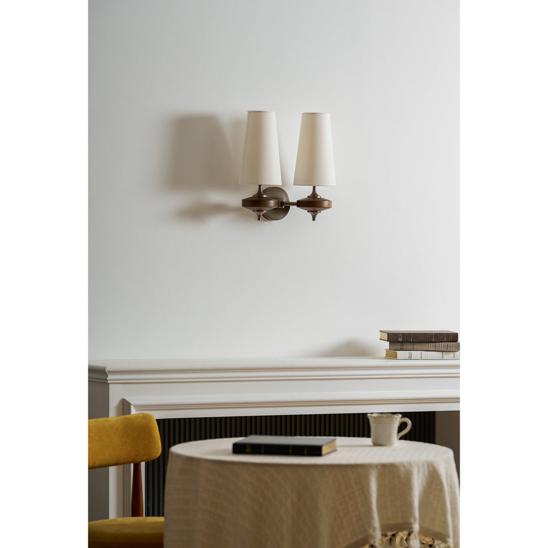 Kinkiet Orlan Twin Shade