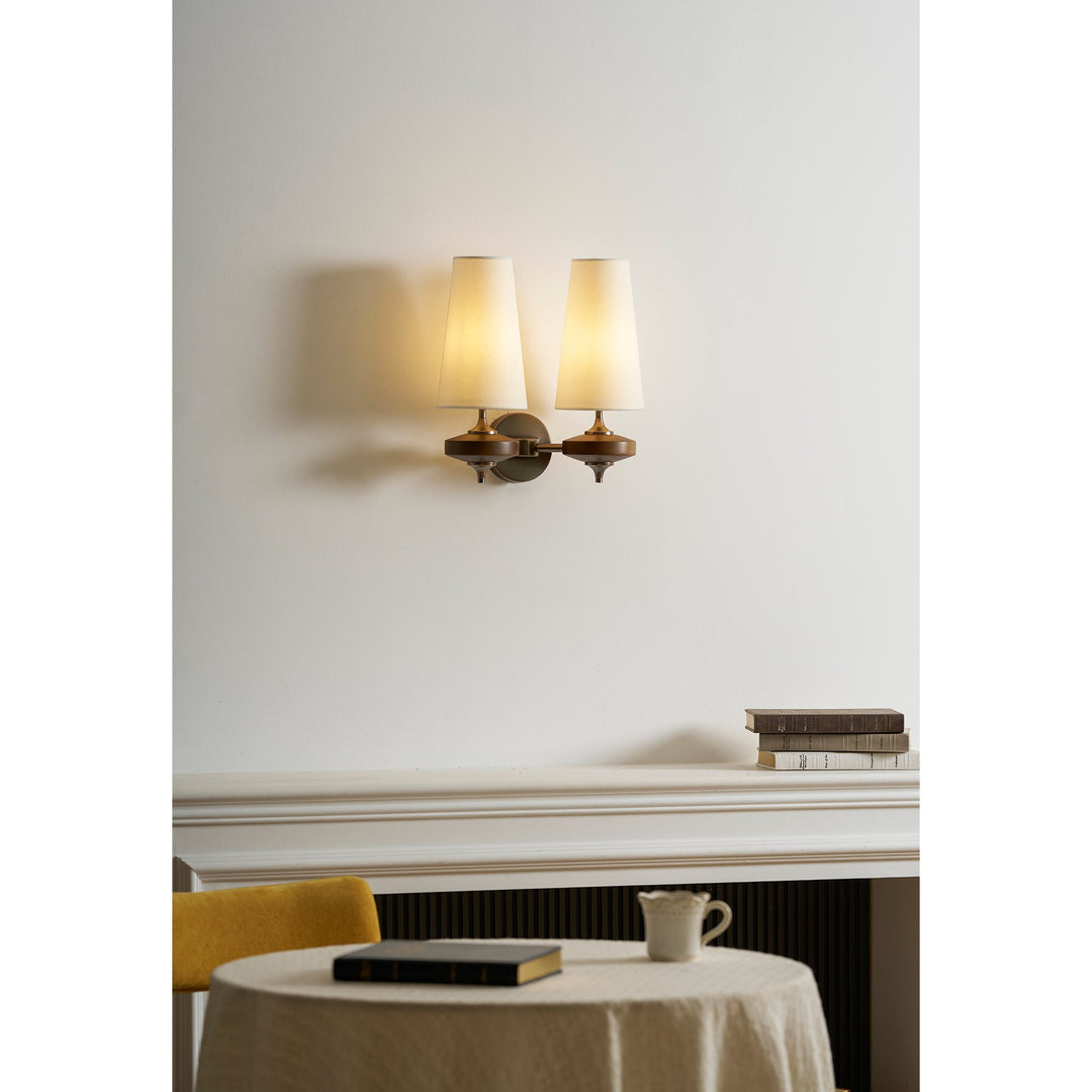 Kinkiet Orlan Twin Shade