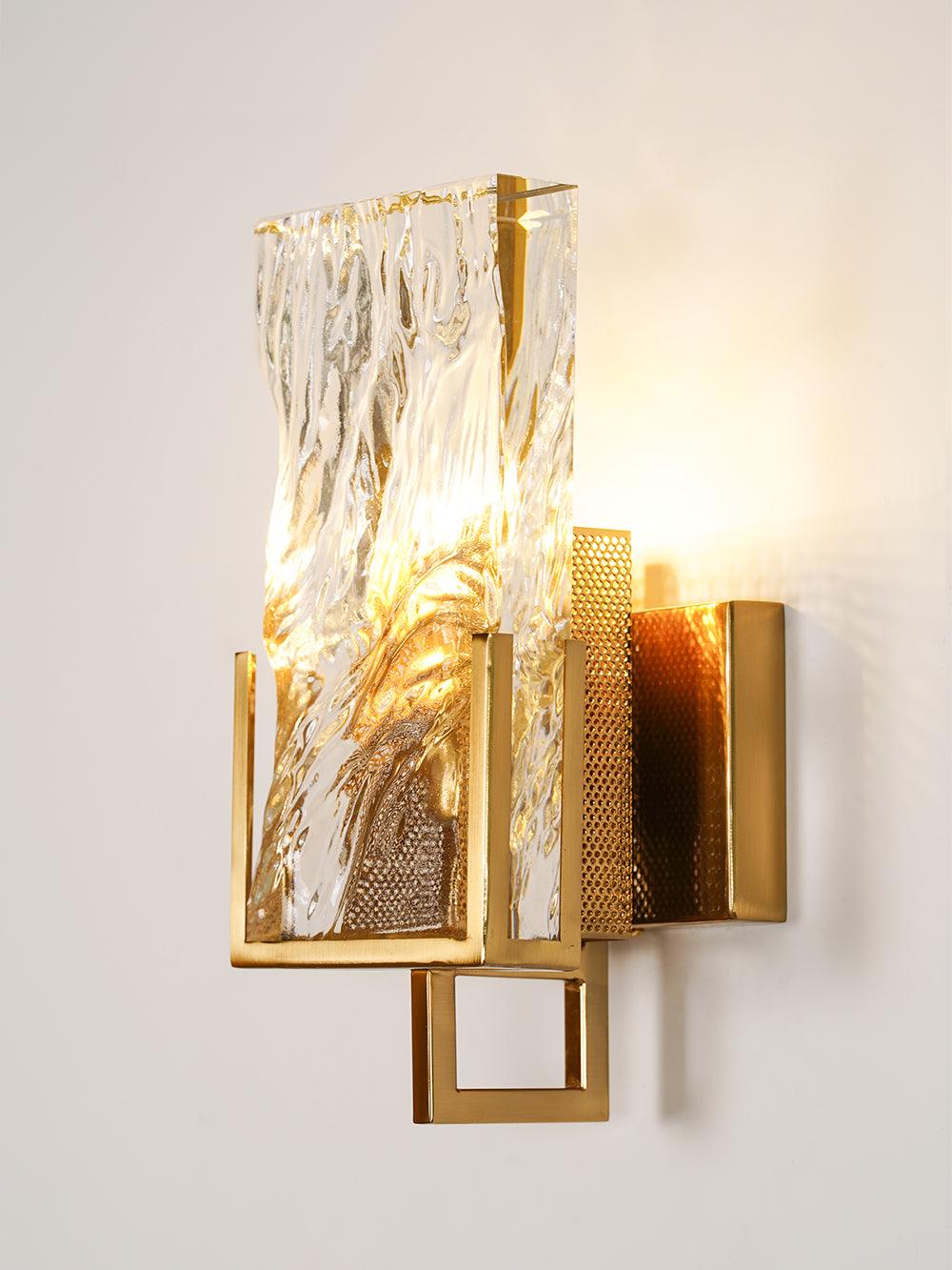 Lampa ścienna Kryształ Lodowy