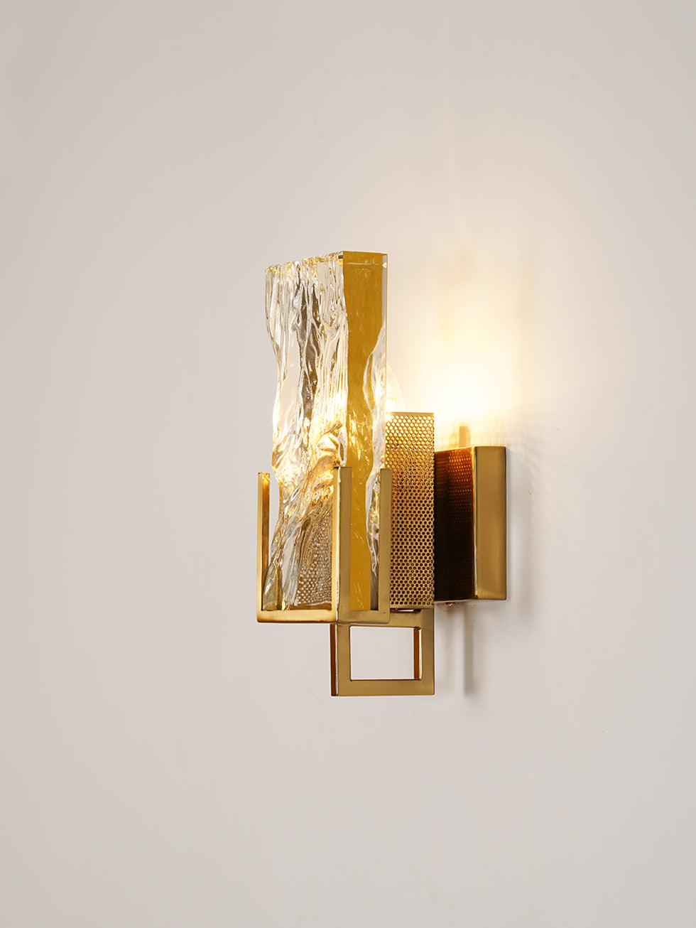Lampa ścienna Kryształ Lodowy