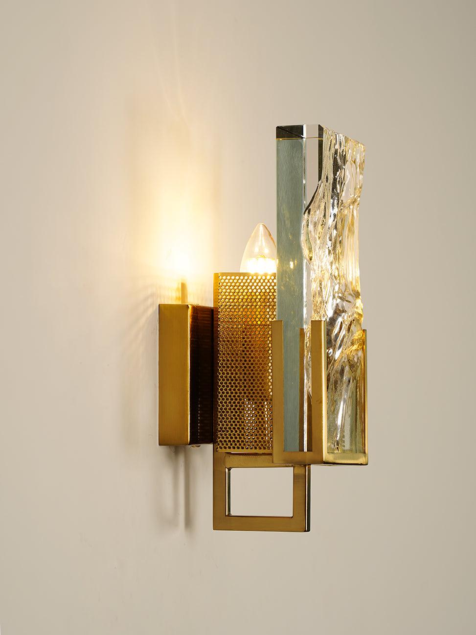 Lampa ścienna Kryształ Lodowy