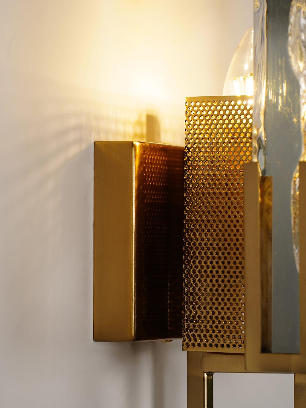 Lampa ścienna Kryształ Lodowy