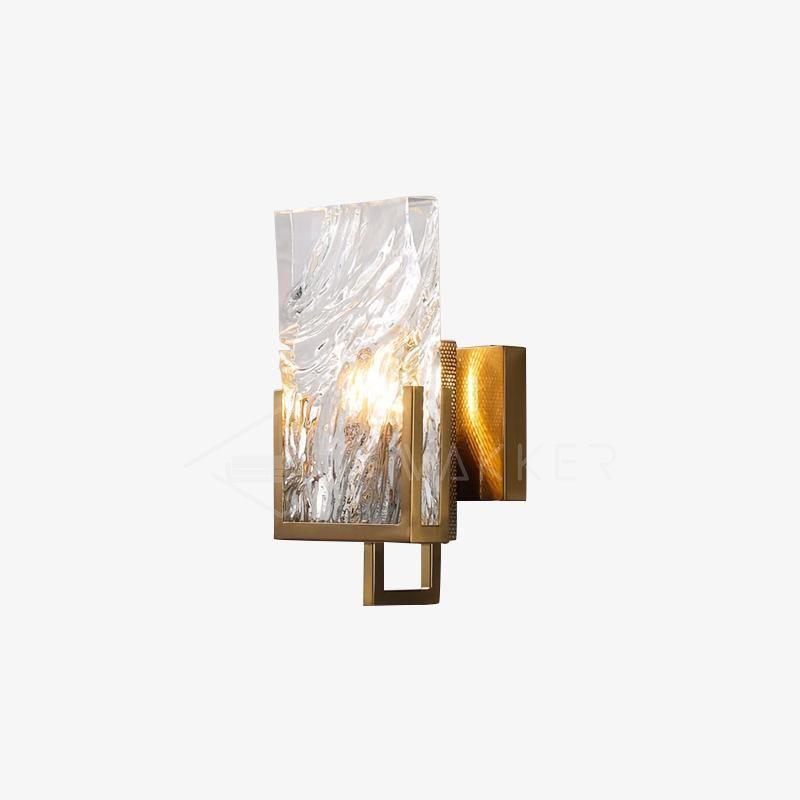 Lampa ścienna Kryształ Lodowy