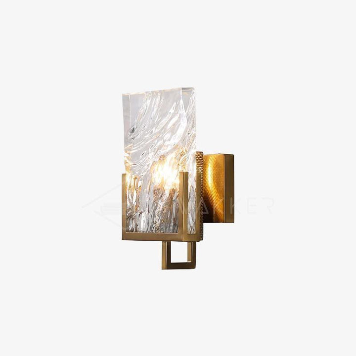 Lampa ścienna Kryształ Lodowy