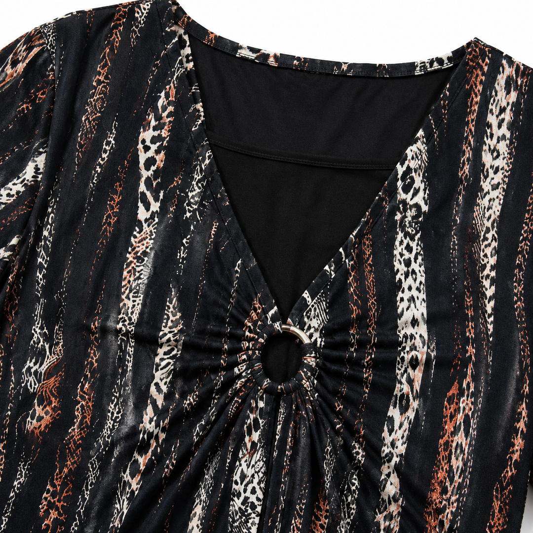 Wearbella – Top z drapowanym przodem i dekoltem w kształcie litery V