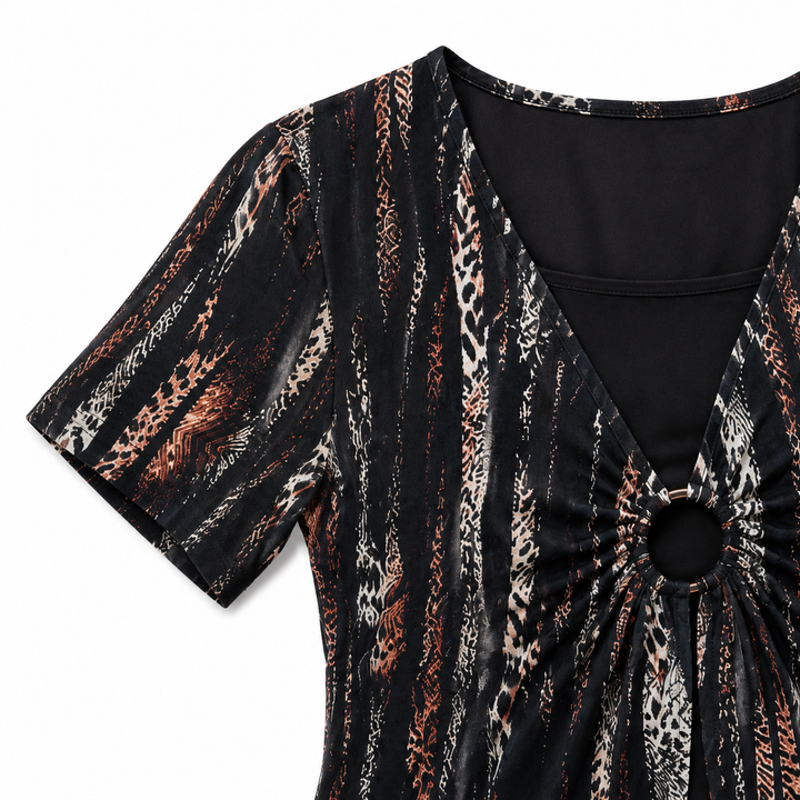 Wearbella – Top z drapowanym przodem i dekoltem w kształcie litery V