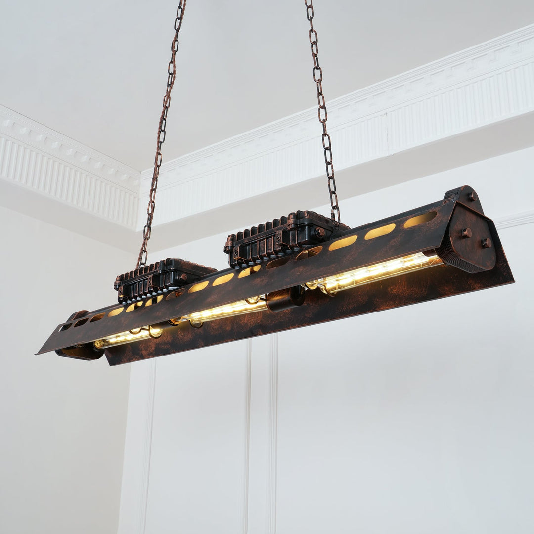 Industrialny Żyrandol Steampunk