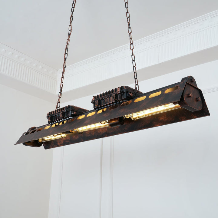 Industrialny Żyrandol Steampunk