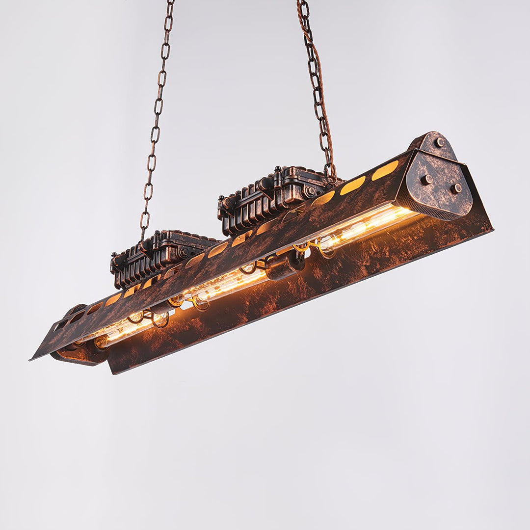 Industrialny Żyrandol Steampunk
