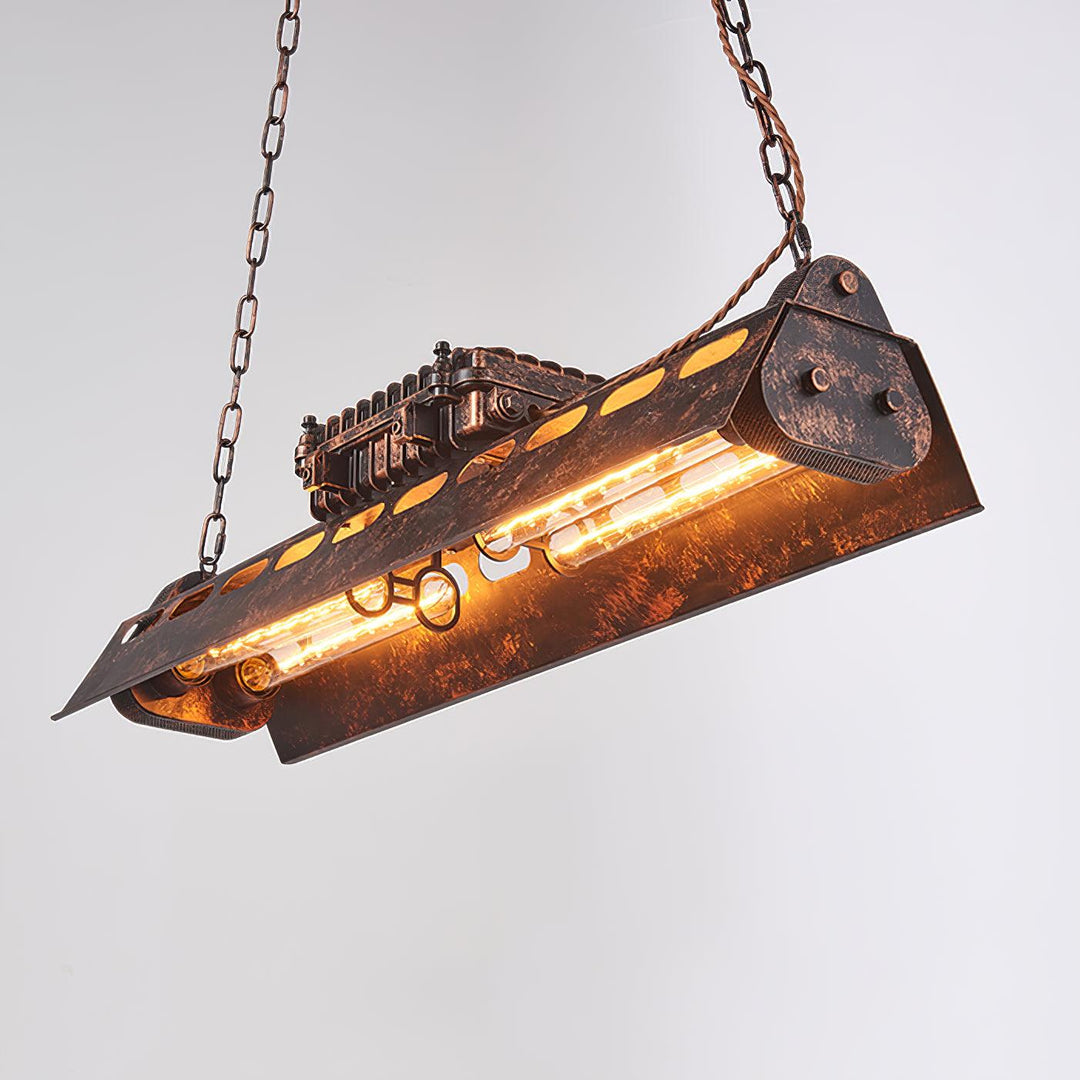 Industrialny Żyrandol Steampunk