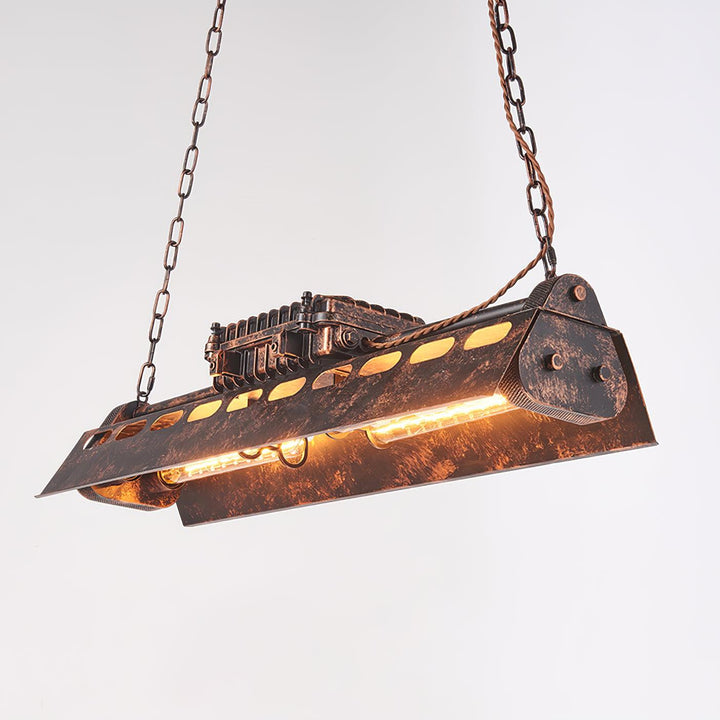 Industrialny Żyrandol Steampunk
