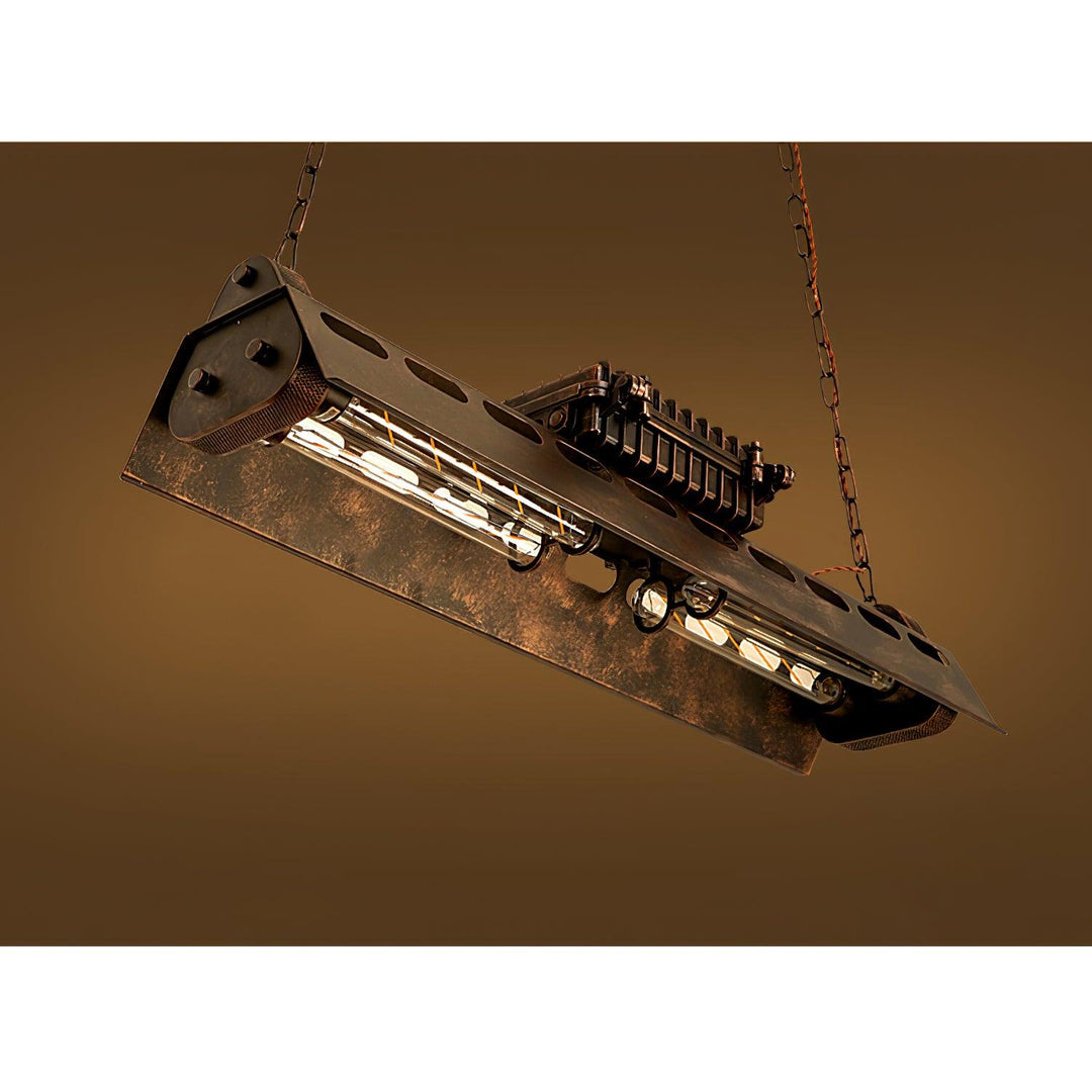 Industrialny Żyrandol Steampunk