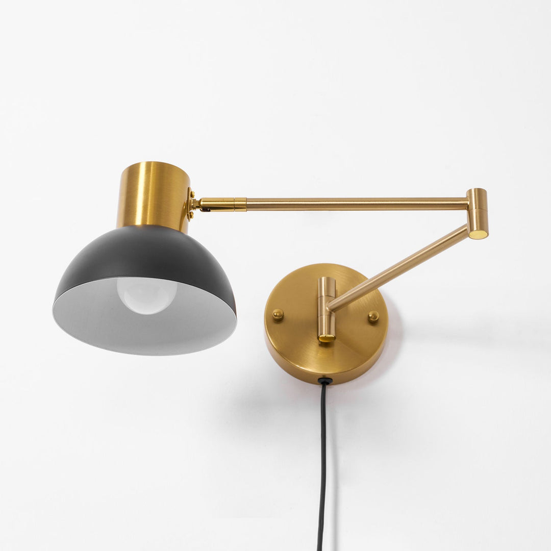 Regulowana Lampa Ścienna z Ramieniem do Wtyczki