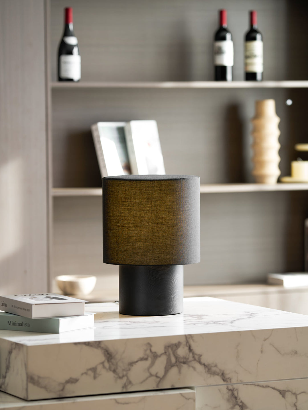 Japońska Lampa Stołowa Wabi Sabi