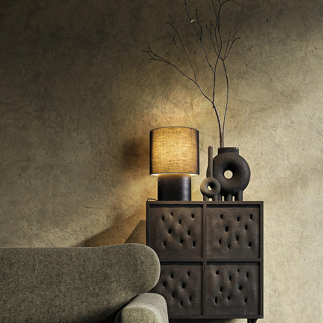 Japońska Lampa Stołowa Wabi Sabi