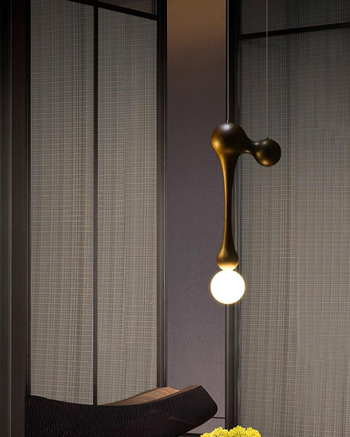 Lampa Wisząca Jenna z Drewna