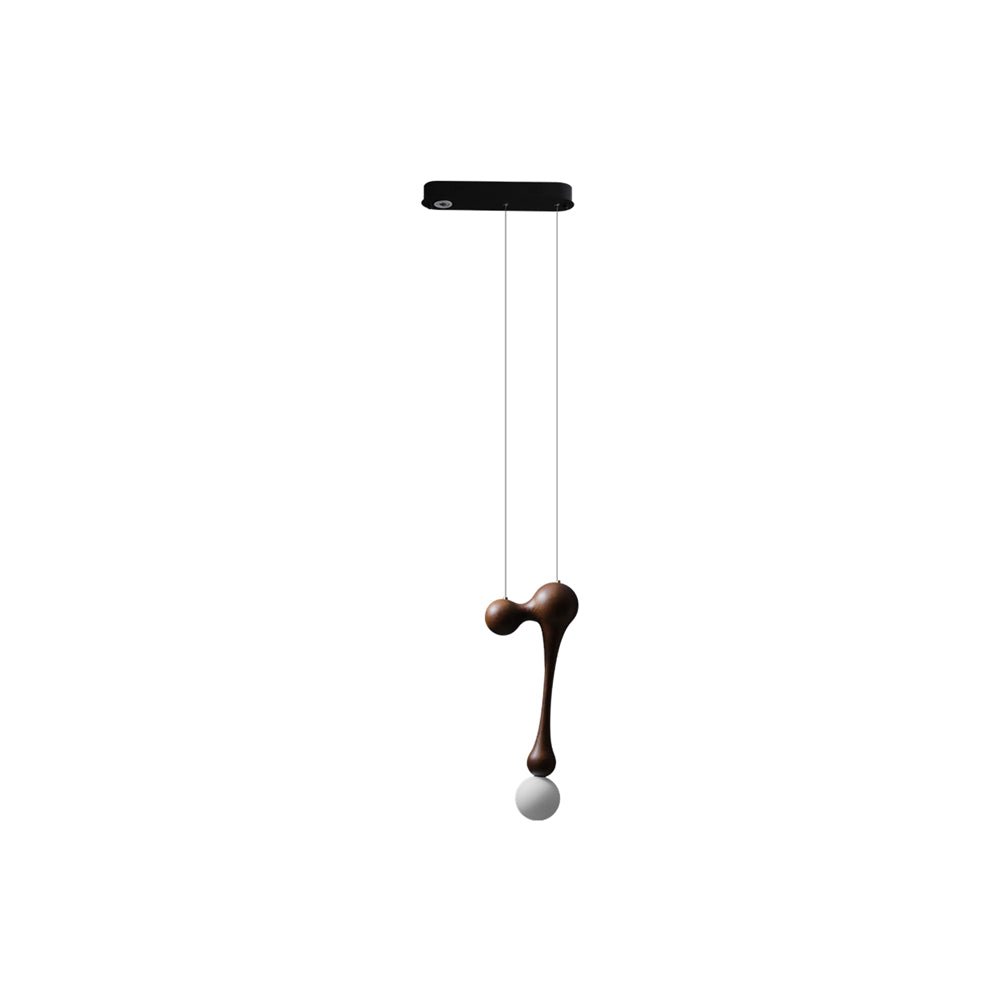 Lampa Wisząca Jenna z Drewna