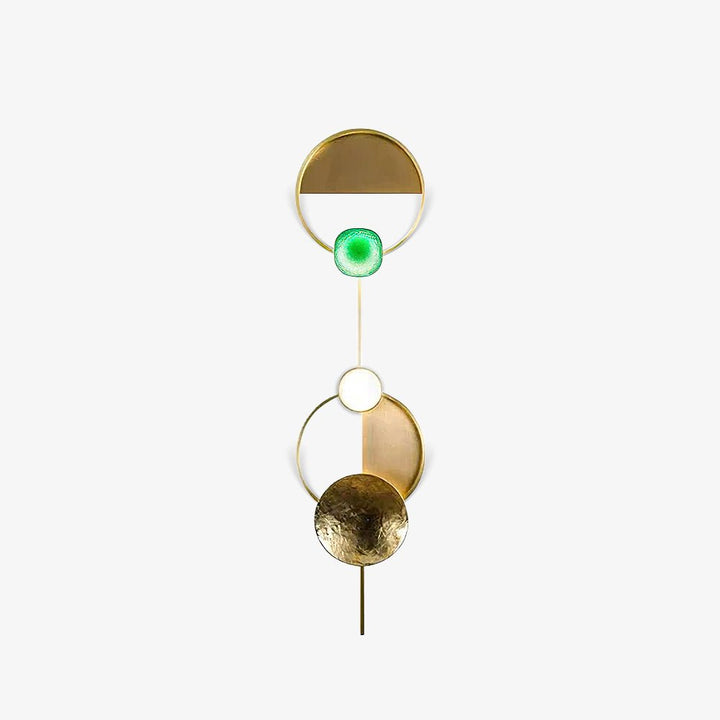 Lampa Ścienna z Kamieni Szlachetnych