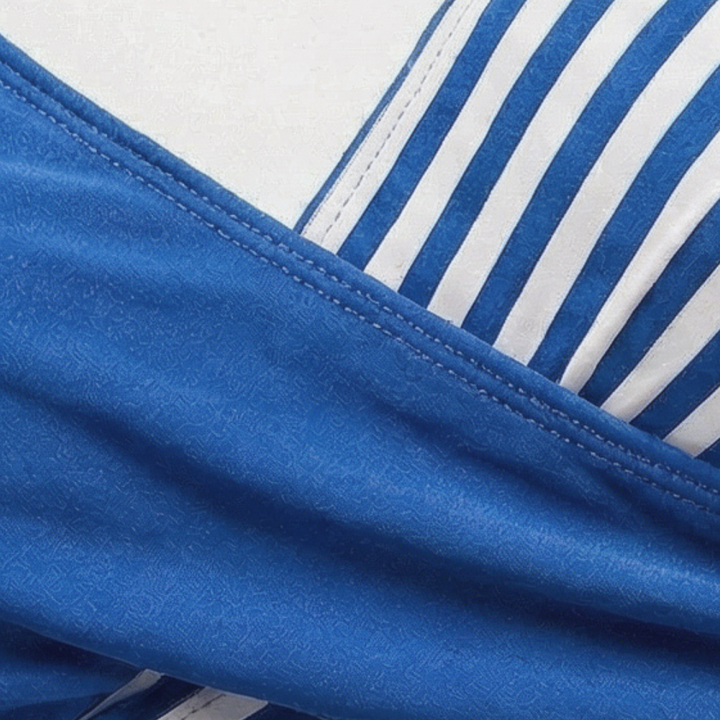 Marivela – Zestaw bikini z wysokim stanem i z przodu zapinanym na krzyż dla kobiet