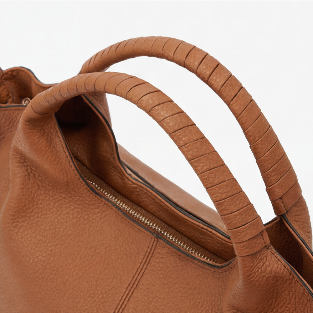 Carrina – Miękka skórzana torba hobo na co dzień