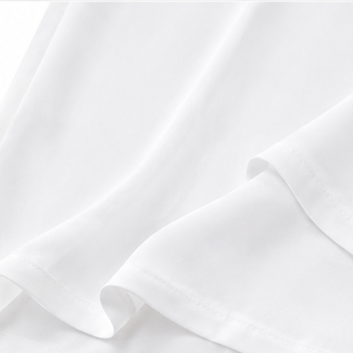 Draperie – Zestaw spodni szerokich z asymetrycznym wierzchem z szyfonu