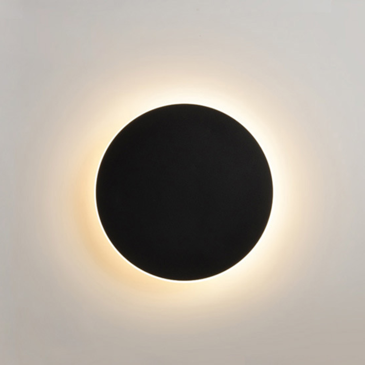 Lunaro – Lampa ścienna LED z podświetleniem Eclipse