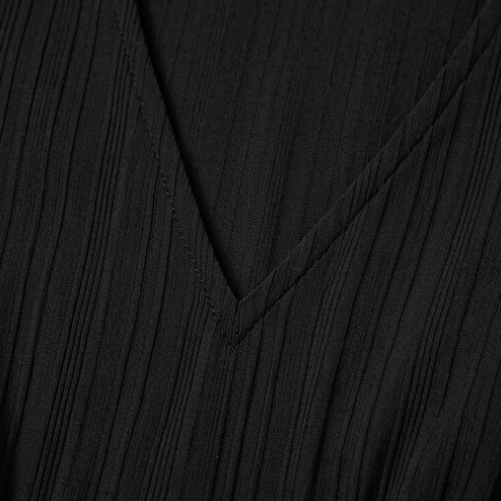 Vivella – Elegancka sukienka midi z bufiastymi rękawami dla kobiet