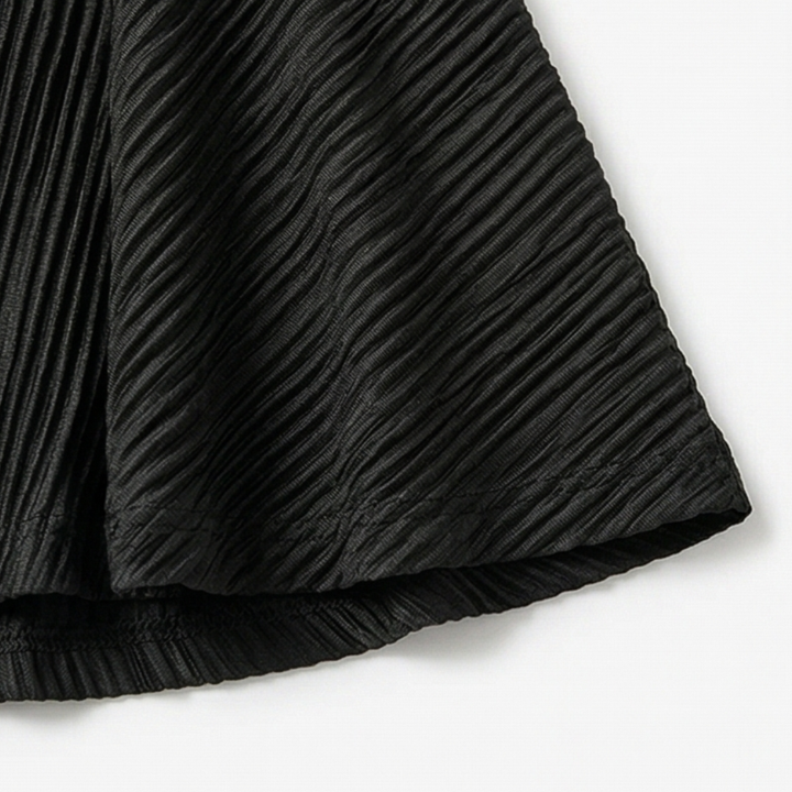 Vivara – Zestaw damski z plisowanym peplum i wcięciem w talii