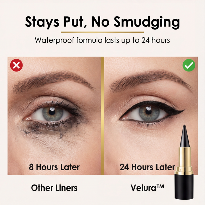 Velura – Gładki żelowy eyeliner w kredce