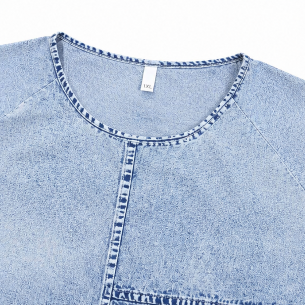 Denimly – Tunika T-Shirt, Która Obrysowuje, Nigdy Nie Powiększa