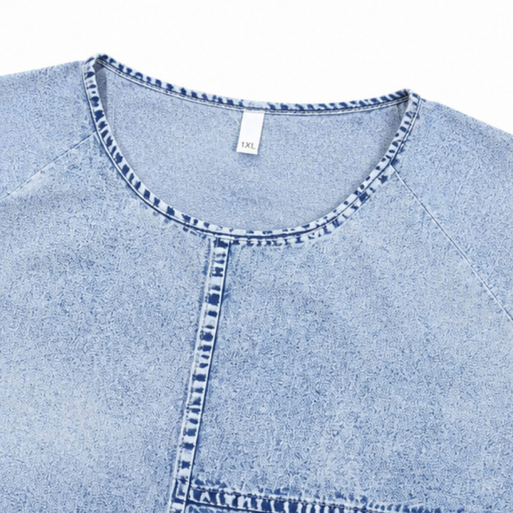 Denimly – Tunika T-Shirt, Która Obrysowuje, Nigdy Nie Powiększa