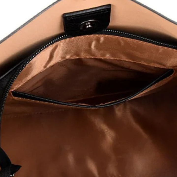 Tessara - Torba tote z strukturalnej skóry z fakturą