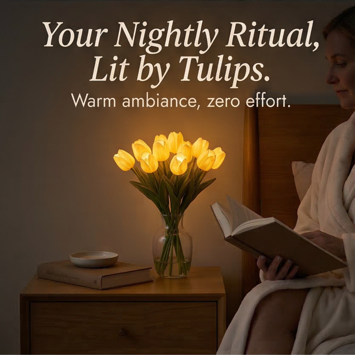 Tulara - LED Tulipanowy Bukiet Świetlny