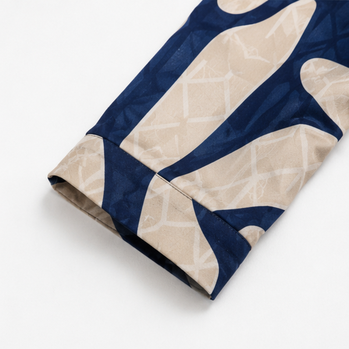Easewear – Geometryczna Midi Sukienka, Która Obejmuje, A Nie Przylega