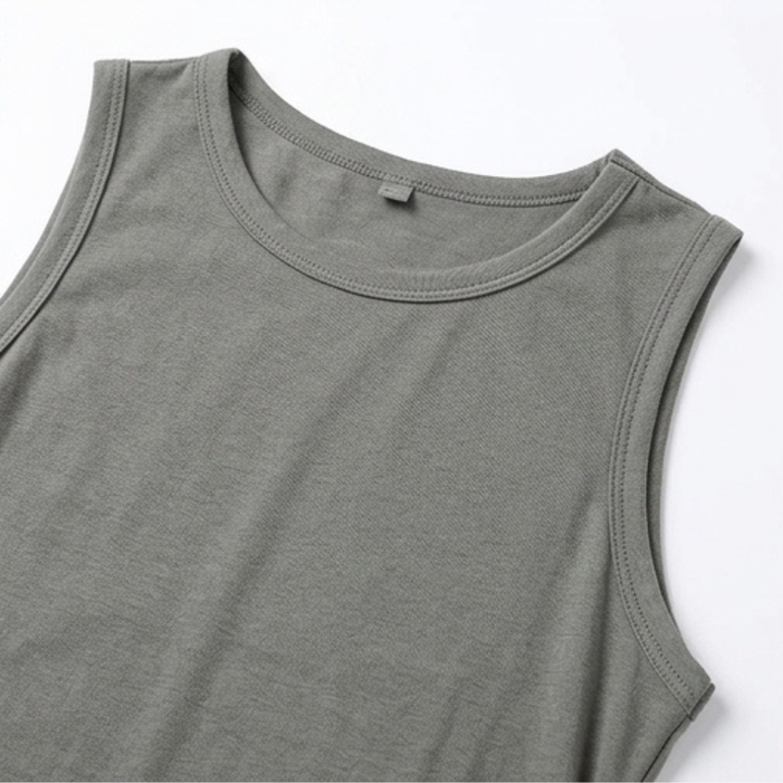 Vivara - Sukienka bodycon bez rękawów z marszczeniem dla kobiet