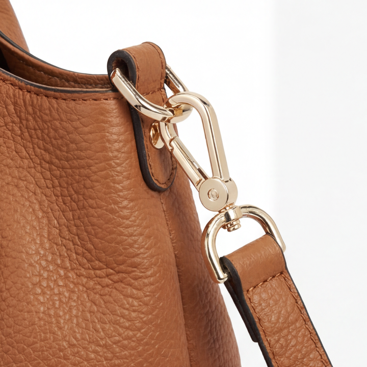 Carrina – Miękka skórzana torba hobo na co dzień